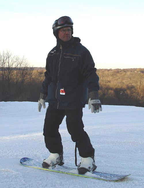 snowboard stance